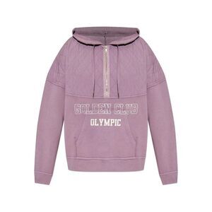 GOLDEN GOOSE Men's Distressed Knit Sweater Men PURPLE Sweaters & Cardigans